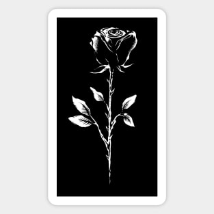 Black Rose Magnet